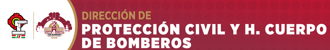 Encabezado de la Dirección PROTECCIÓN CIVIL Y H. CUERPO DE BOMBEROS