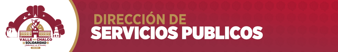 Encabezado de la Dirección SERVICIOS PÚBLICOS